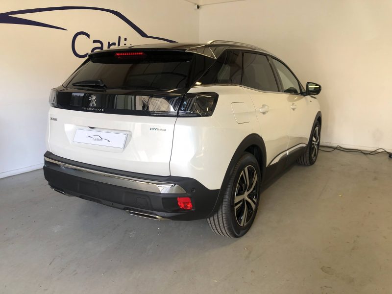 Peugeot 3008 Arriere blanc